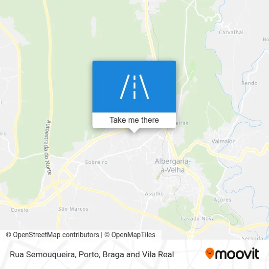 Rua Semouqueira map