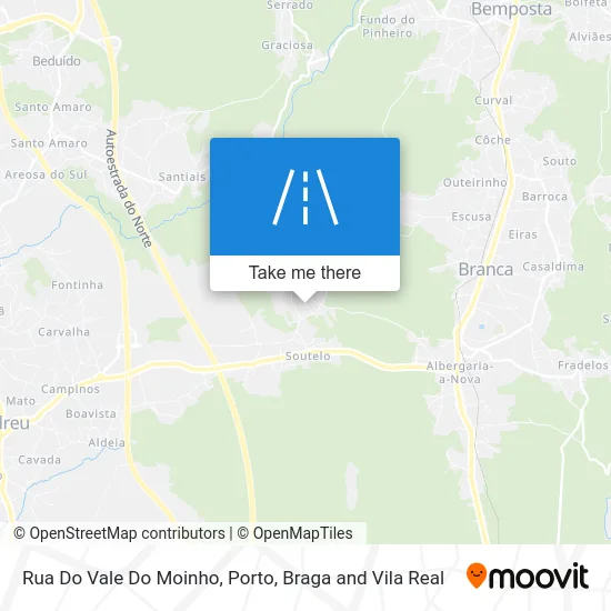Rua Do Vale Do Moinho map
