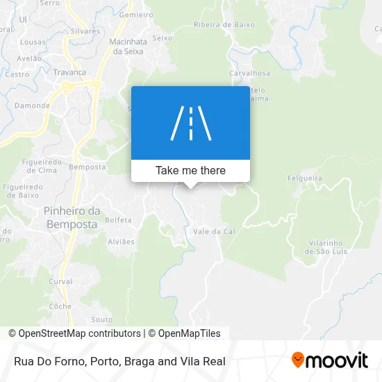 Rua Do Forno map