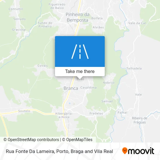 Rua Fonte Da Lameira map