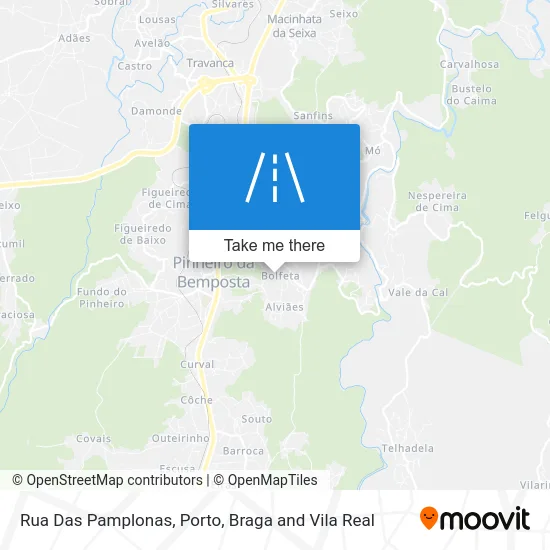 Rua Das Pamplonas map