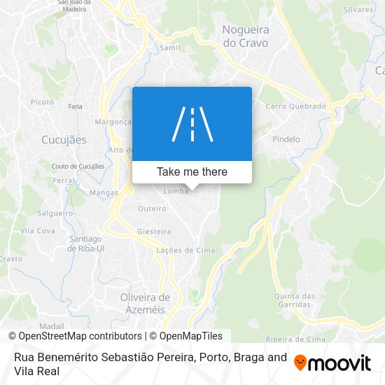 Rua Benemérito Sebastião Pereira map