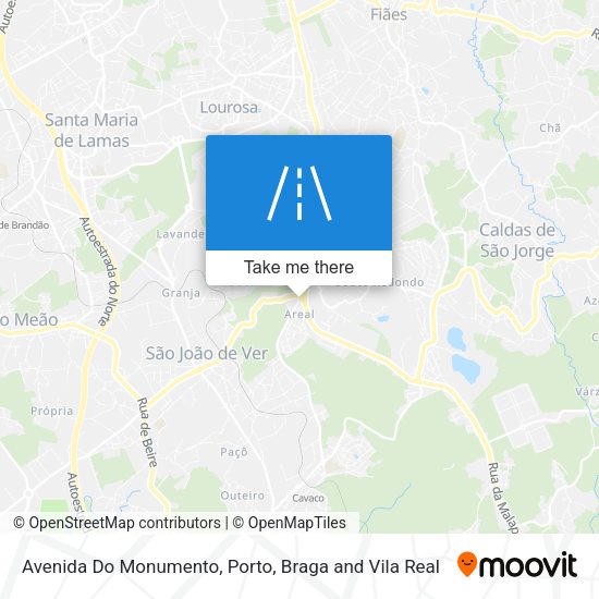 Avenida Do Monumento mapa