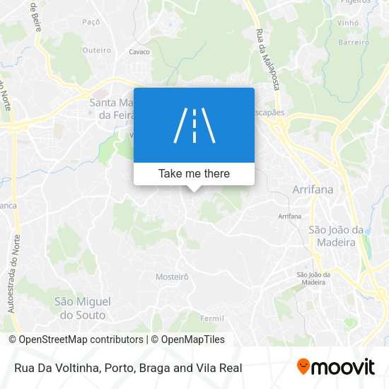 Rua Da Voltinha map