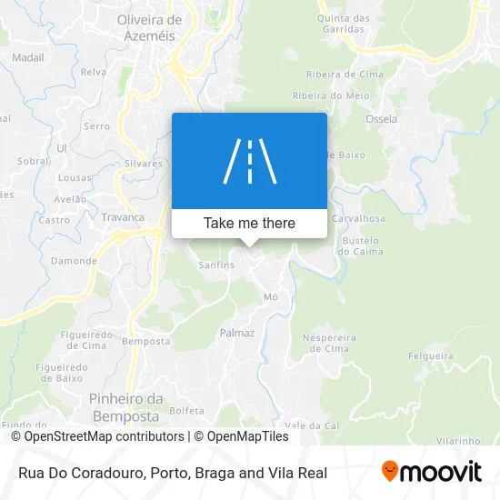 Rua Do Coradouro map