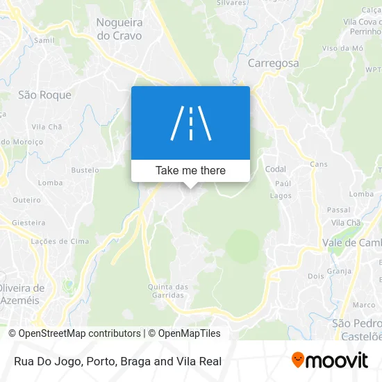 Rua Do Jogo map