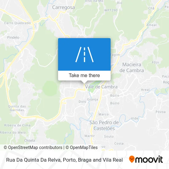 Rua Da Quinta Da Relva map