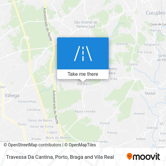 Travessa Da Cantina mapa