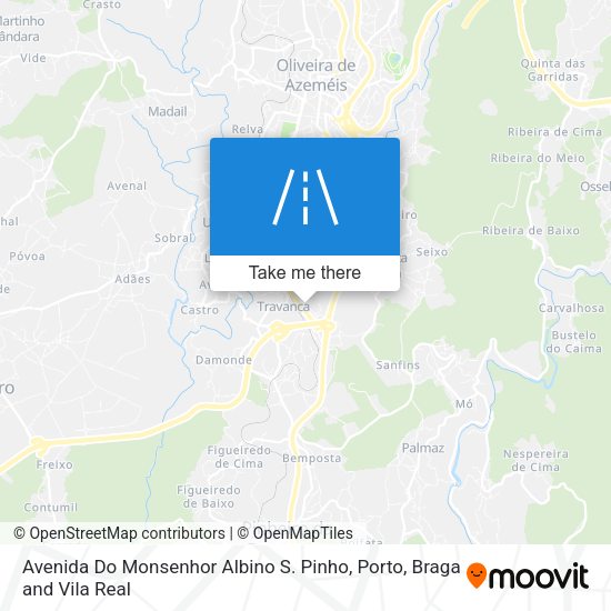 Avenida Do Monsenhor Albino S. Pinho map