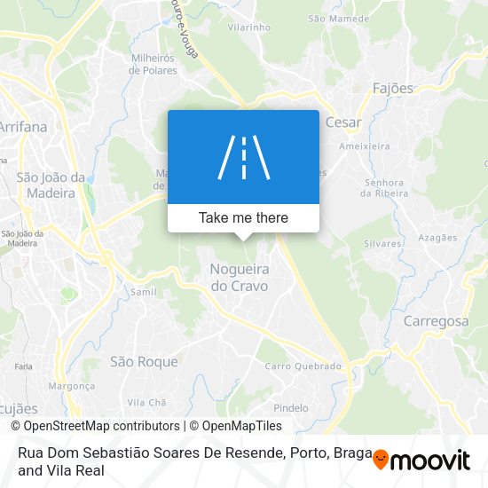 Rua Dom Sebastião Soares De Resende mapa
