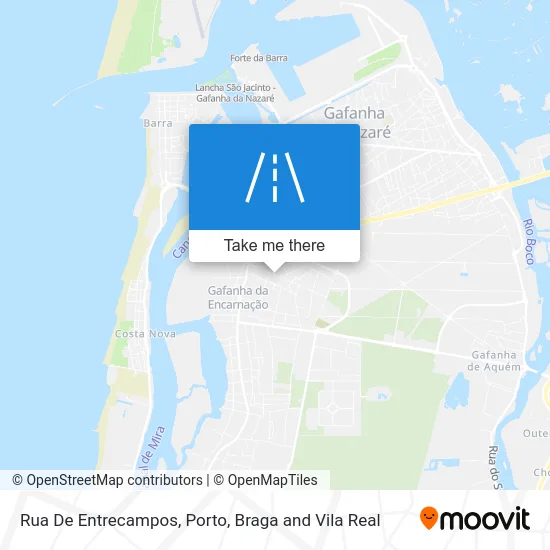 Rua De Entrecampos map