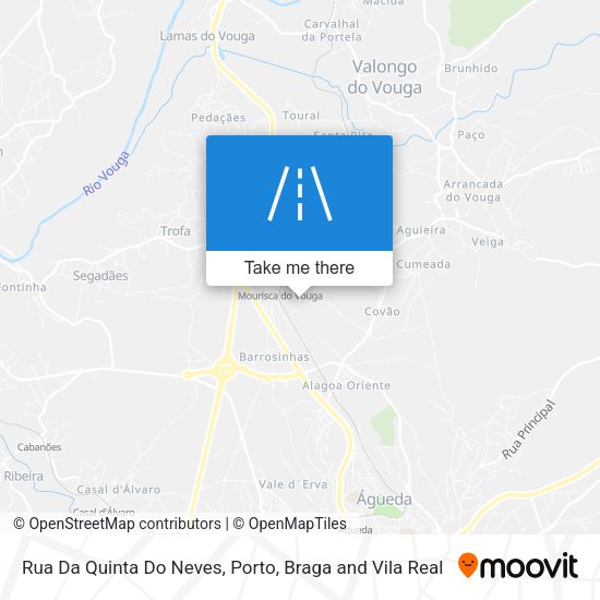 Rua Da Quinta Do Neves mapa