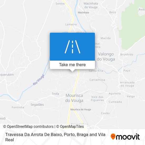 Travessa Da Arrota De Baixo mapa
