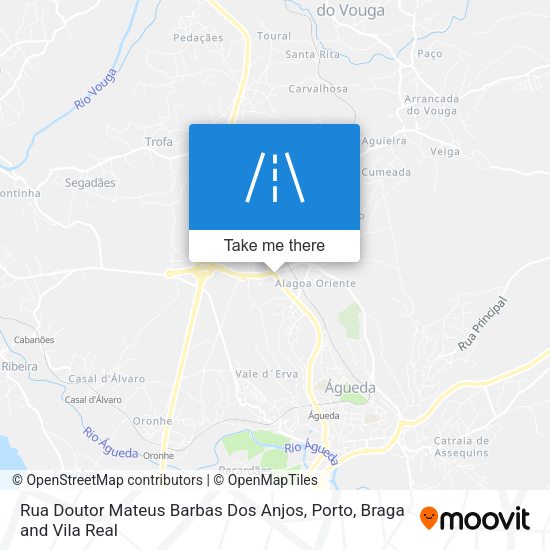 Rua Doutor Mateus Barbas Dos Anjos mapa