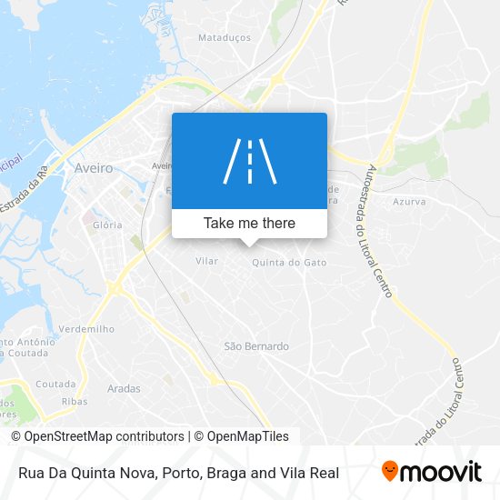 Rua Da Quinta Nova mapa