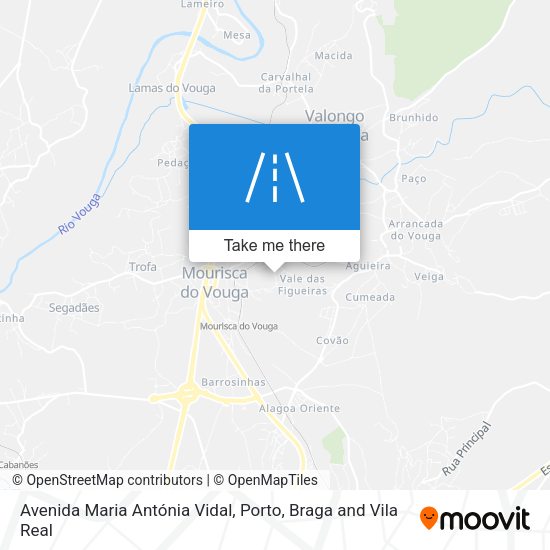 Avenida Maria Antónia Vidal map