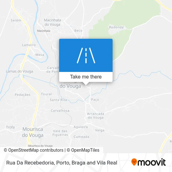 Rua Da Recebedoria map