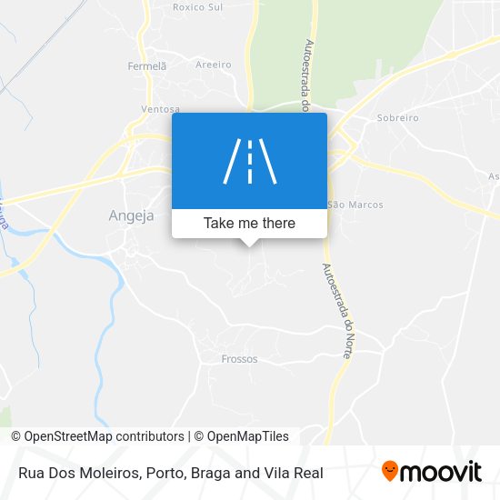 Rua Dos Moleiros mapa