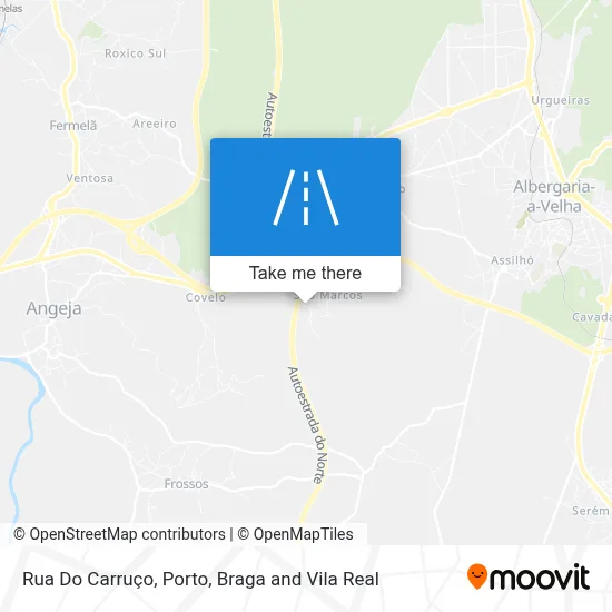 Rua Do Carruço map