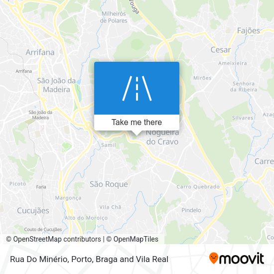 Rua Do Minério map