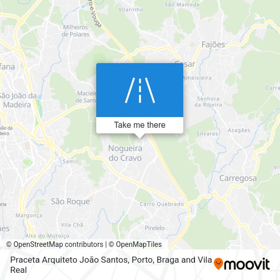 Praceta Arquiteto João Santos map