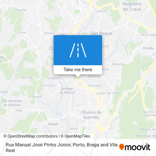 Rua Manuel José Pinho Júnior map