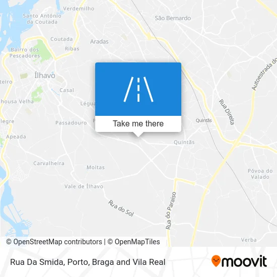Rua Da Smida map