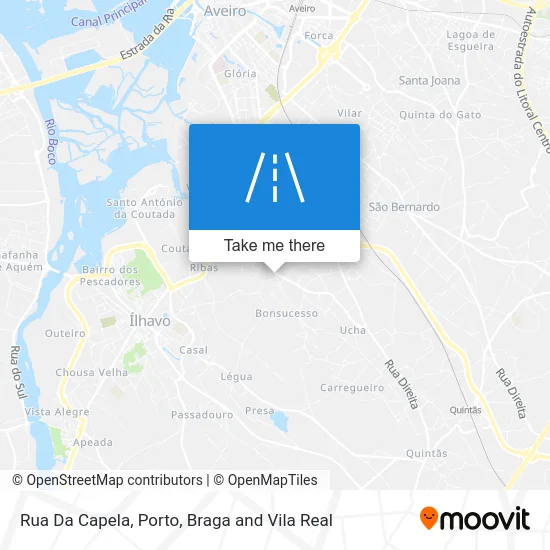 Rua Da Capela map