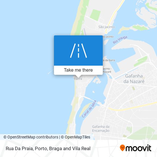 Rua Da Praia map