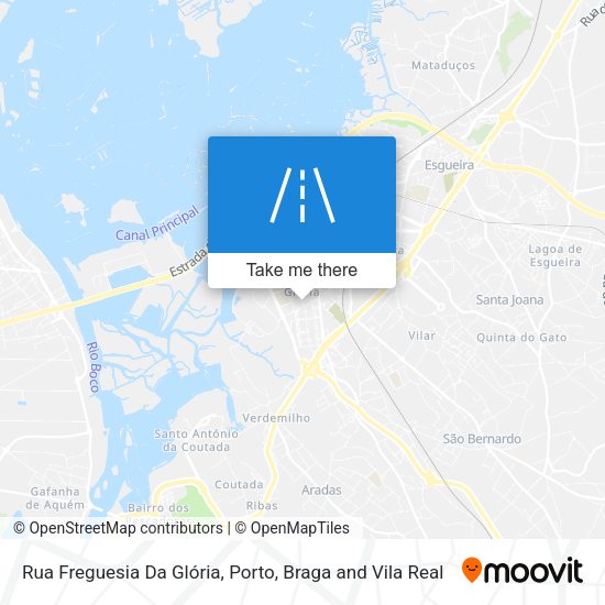 Rua Freguesia Da Glória map