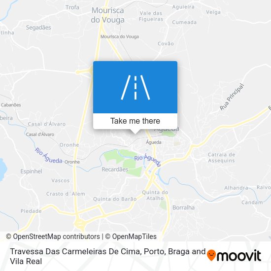 Travessa Das Carmeleiras De Cima mapa