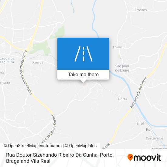 Rua Doutor Sizenando Ribeiro Da Cunha map