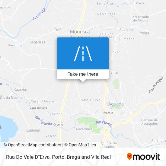 Rua Do Vale D''Erva mapa