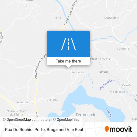 Rua Do Rochio map