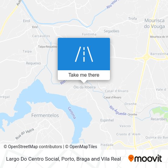 Largo Do Centro Social mapa