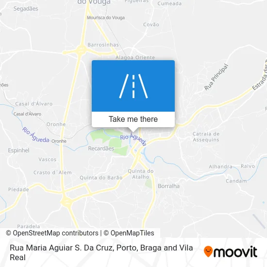 Rua Maria Aguiar S. Da Cruz map