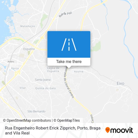 Rua Engenheiro Robert Erick Zipprich mapa