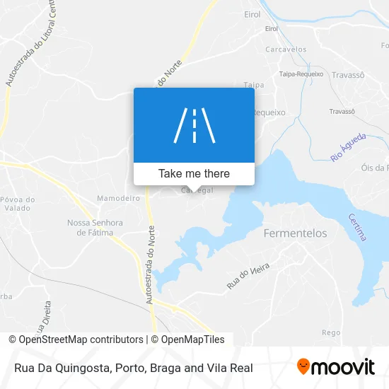 Rua Da Quingosta map