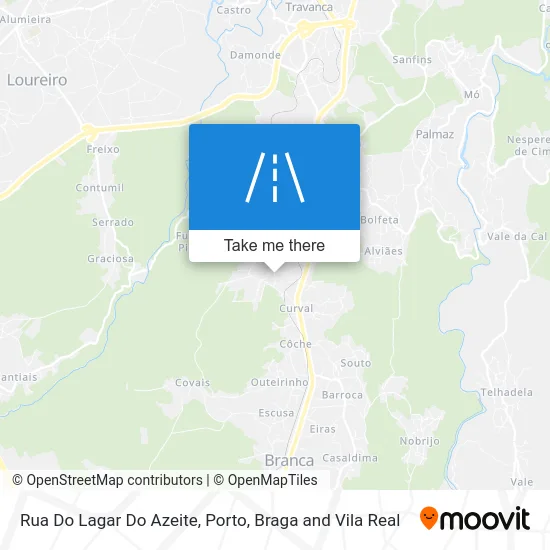 Rua Do Lagar Do Azeite map