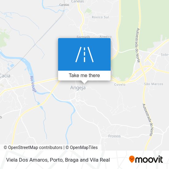 Viela Dos Amaros mapa