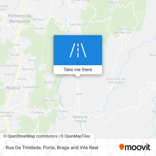 Rua Da Trindade map