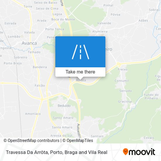 Travessa Da Arrôta map