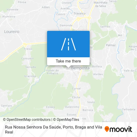 Rua Nossa Senhora Da Saúde map