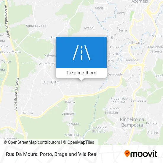 Rua Da Moura map
