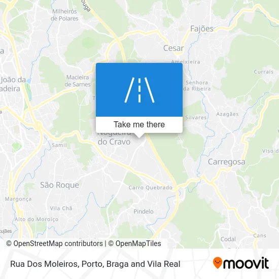 Rua Dos Moleiros map