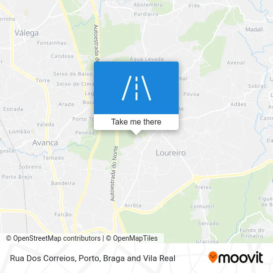 Rua Dos Correios map
