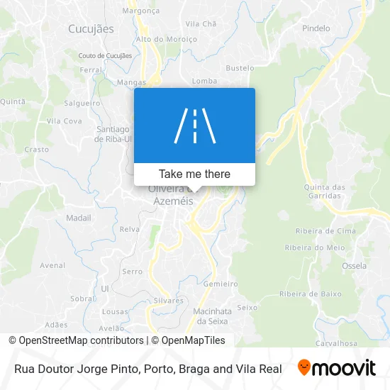 Rua Doutor Jorge Pinto map