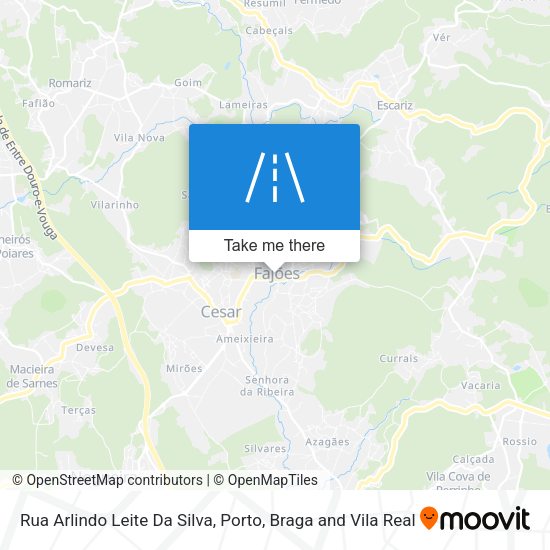 Rua Arlindo Leite Da Silva mapa