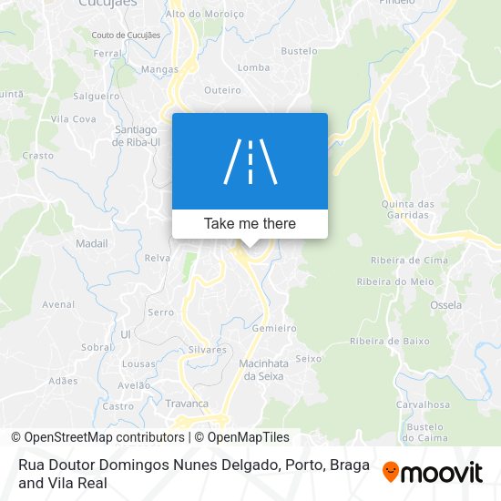 Rua Doutor Domingos Nunes Delgado map
