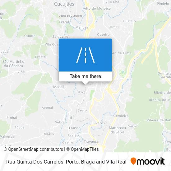 Rua Quinta Dos Carrelos map